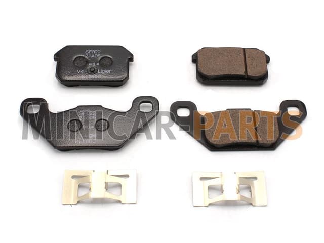 Bremsklotze hinten Ligier / Microcar / Due / Myli