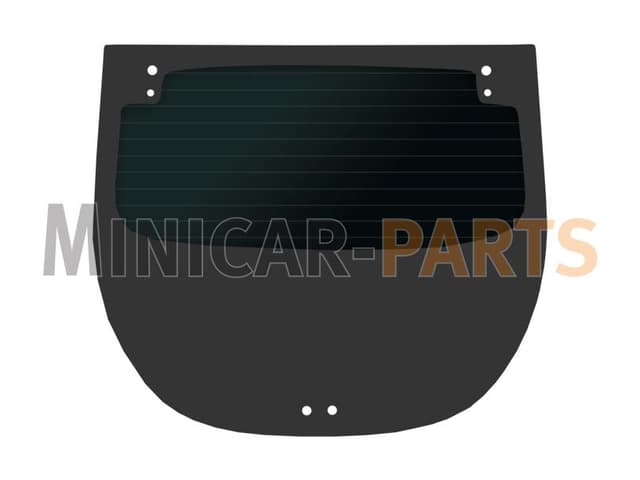 Heckscheibe Microcar Due 2 / Due3 / Due 6