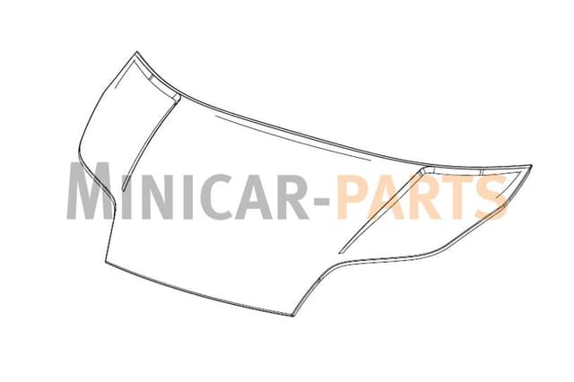 Motorhaube JDM Aloës