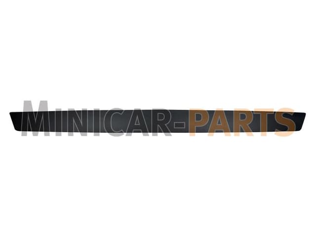 Zierleiste Heckklappe Microcar MGO1 / MGO2 / JSRC (schwarz)