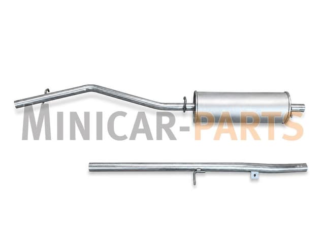 Endschalldämpfer Auspuff Microcar Virgo 3